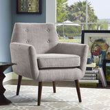 TOV Furniture Clyde Linen Chair | Beige TOV-A38-B