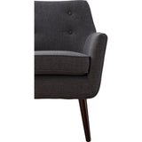 TOV Furniture Clyde Linen Chair | Grey TOV-A38-G