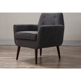 TOV Furniture Clyde Linen Chair | Grey TOV-A38-G