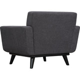 TOV Furniture James Linen Chair | Grey- TOV-A53