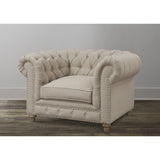 TOV Furniture Oxford Linen Chair | Beige TOV-C38