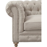 TOV Furniture Oxford Linen Chair | Beige TOV-C38