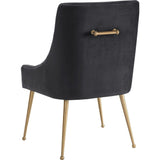 TOV Furniture Beatrix Velvet Side Chair | Grey TOV-D47
