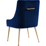 TOV Furniture Beatrix Velvet Side Chair | Navy TOV-D48
