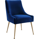 TOV Furniture Beatrix Velvet Side Chair | Navy TOV-D48