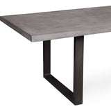 TOV Furniture Edna Concrete Table | Washed Grey- TOV-G5450