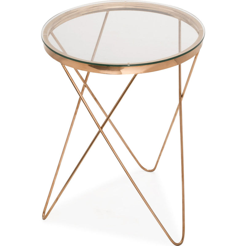 TOV Furniture Marquee Table | Rose Gold- TOV-G5462