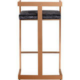TOV Furniture Marquee Bar Stool | Black, Rose Gold- TOV-G5475