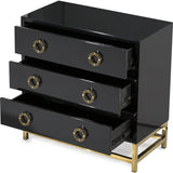 TOV Furniture Majesty Chest | Black, Gold- TOV-G5479
