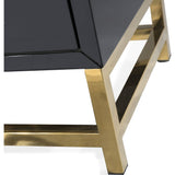 TOV Furniture Majesty Chest | Black, Gold- TOV-G5479