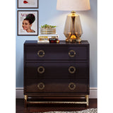 TOV Furniture Majesty Chest | Black, Gold- TOV-G5479