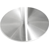 TOV Furniture Ridge Adjustable Bar Table | Silver, Black- TOV-K3679