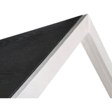 TOV Furniture Ludlow Bar Table | Silver, Black- TOV-K3680