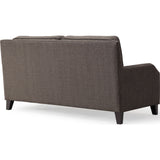 TOV Furniture Hartford Linen Loveseat | Grey- TOV-L6117