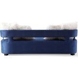 TOV Furniture Kennedy Velvet Sofa | Navy- TOV-L6126