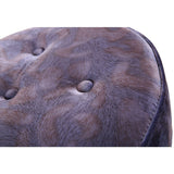 TOV Furniture Layla Ottoman | Peacock TOV-OC3718