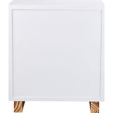 TOV Furniture Cavalli Lacquer Side Table | Brown Burl- TOV-OC4104