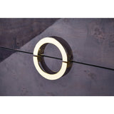 TOV Furniture Cavalli Lacquer Side Table | Grey Burl- TOV-OC4105