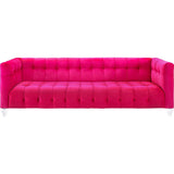 TOV Furniture Bea Velvet Sofa | Pink TOV-S110