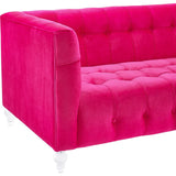 TOV Furniture Bea Velvet Sofa | Pink TOV-S110