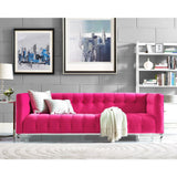 TOV Furniture Bea Velvet Sofa | Pink TOV-S110