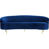 TOV Furniture Baila Velvet Sofa | Navy- TOV-S135