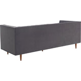 TOV Furniture Sebastian Velvet Sofa | Grey- TOV-S150