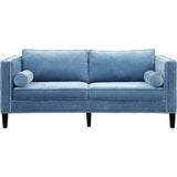 TOV Furniture Cooper Velvet Sofa | Blue- TOV-S18
