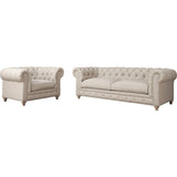 TOV Furniture Oxford Linen Sofa | Beige TOV-S19