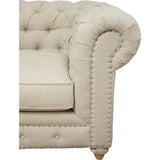 TOV Furniture Oxford Linen LAF Sectional | Beige TOV-S19-Sec-L