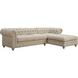 TOV Furniture Oxford Linen RAF Sectional | Beige TOV-S19-Sec-R