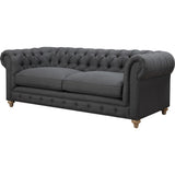 TOV Furniture Oxford Linen Sofa | Grey TOV-S34