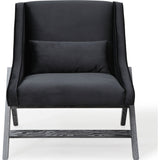 TOV Furniture Sabrina Velvet Chair | Black- TOV-S6115