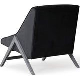 TOV Furniture Sabrina Velvet Chair | Black- TOV-S6115