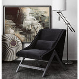 TOV Furniture Sabrina Velvet Chair | Black- TOV-S6115