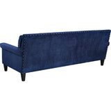 TOV Furniture Jonathan Velvet Sofa | Navy- TOV-S77