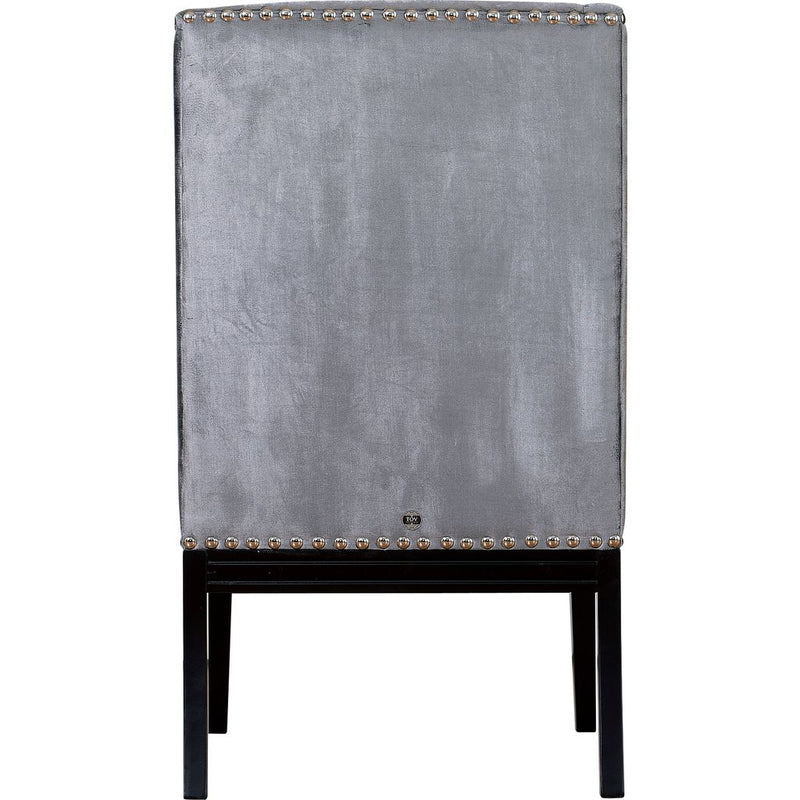 TOV Furniture Tribeca Velvet Chair | Grey- TOV-TRI-GV