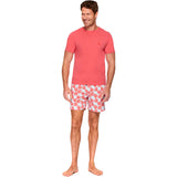Tom & Teddy Men's T-Shirt | Deep Sea Coral