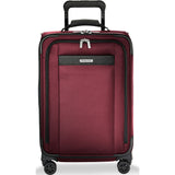 Briggs & Riley Transcend Tall Carry-On Expandable Spinner Suitcase | Merlot