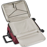 Briggs & Riley Transcend Tall Carry-On Expandable Spinner Suitcase | Merlot