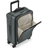 Briggs & Riley Transcend Tall Carry-On Expandable Spinner Suitcase | Slate