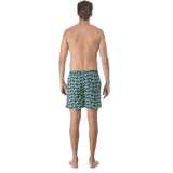 Tom & Teddy Turtle Swim Trunk | Navy & Green Size S