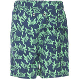 Tom & Teddy Turtle Swim Trunk | Navy & Green Size 3-4