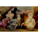 Studio Cheha Teddy Bear LED Table Lamp | Iron/Birch Ch-Bear