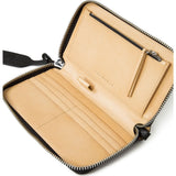 The Horse Block Wallet | Black/Natural- L22