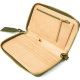 The Horse Block Wallet | Olive/Natural