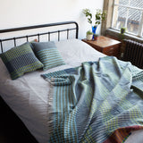 Wallace Sewell Shetland Ripple Throw | Everglade