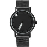 Projects Watches Daniel Will-Harris 'Till Watch | Black Metal Mesh