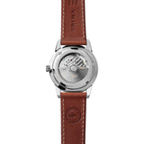 Triwa Brushed Grey Tio Watch | Brown Classic