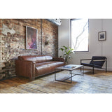 Gus* Modern Tobias Rectangular Coffee Table | Walnut/Black ECCTTOBR-wn-bl